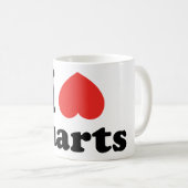 I Heart Sharts Koffiemok (Voorkant rechts)