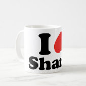 I Heart Sharts Koffiemok (Voorkant links)