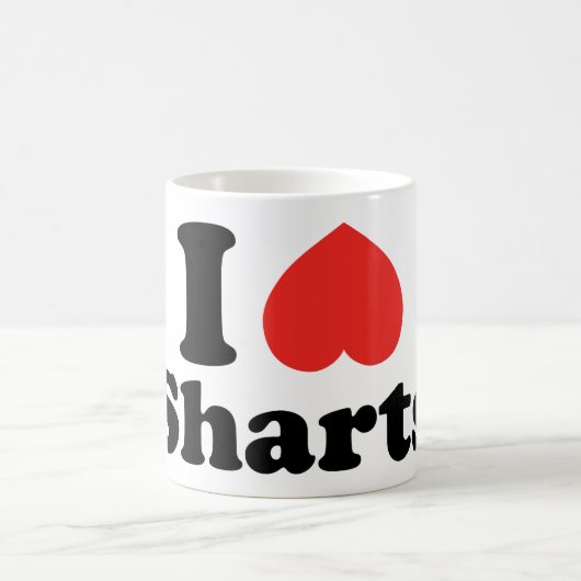 I Heart Sharts Koffiemok (Center)