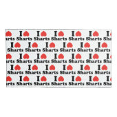 I Heart Sharts Kussensloop (Achterkant-Rechts)