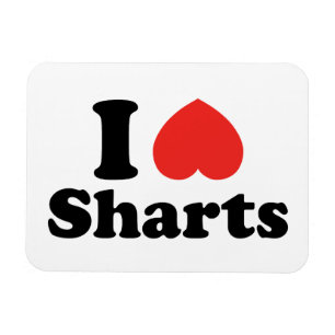 I Heart Sharts Magneet