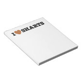 I Heart Sharts Notitieblok (Schuin)
