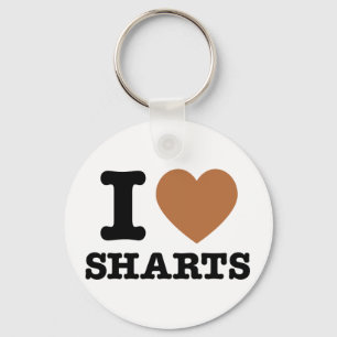I Heart Sharts Sleutelhanger