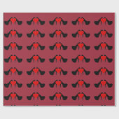 I Heart Shoes Pattern Wrapping Paper Cadeaupapier (Vlak)