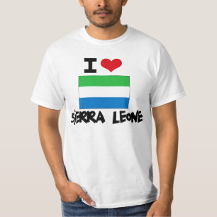 I HEART SIERRA LEONE T-SHIRT