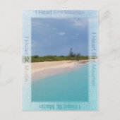 I Heart Sint Maarten Briefkaart (Voorkant)