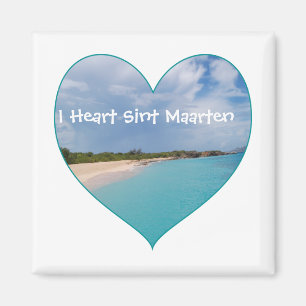 I Heart Sint Maarten Magnet