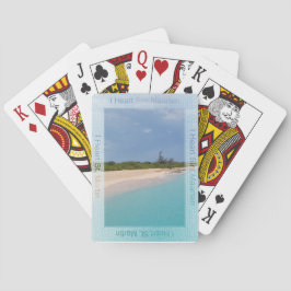 I Heart Sint Maarten-speelkaarten Pokerkaarten