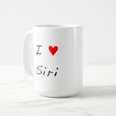 I Heart Siri Koffiemok (Voorkant links)