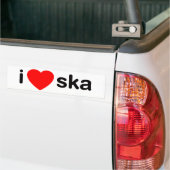 I Heart Ska Bumpersticker (Op Truck)