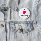 I Heart Skating Button (In situ)