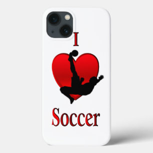 I Heart Soccer Case-Mate iPhone Case