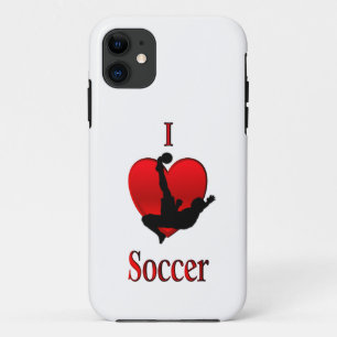 I Heart Soccer Case-Mate iPhone Case