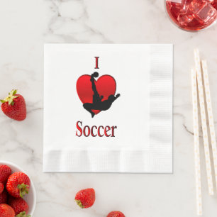 I Heart Soccer Servet