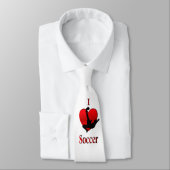 I Heart Soccer Stropdas (Gebonden)