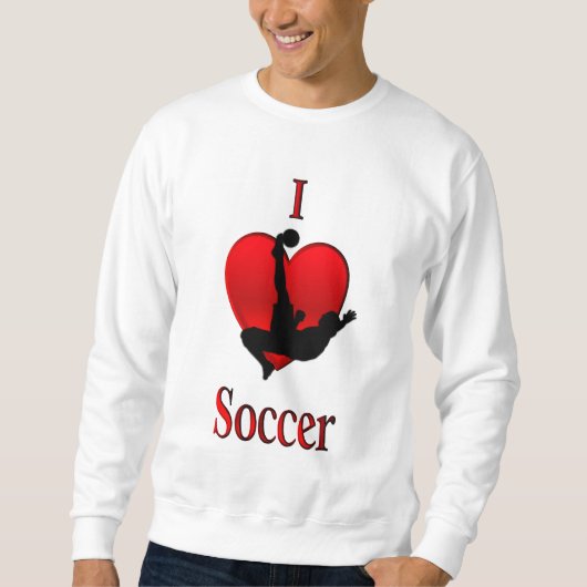 I Heart Soccer Trui (Voorkant)