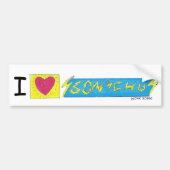 I Heart Sonichu Bumpersticker (Voorkant)