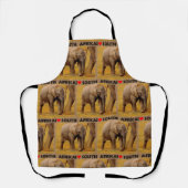 I Heart South Africa Elephant Calf Schort (Voorkant)