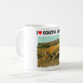 I Heart South Africa Rhino tot riet Koffiemok (Voorkant links)
