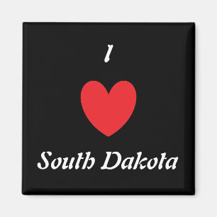 I Heart South Dakota Magnet