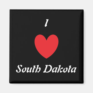I Heart South Dakota Magnet