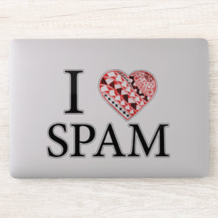 I Heart SPAM Sticker