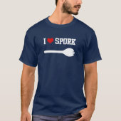 I Heart Spork T-shirt (Voorkant)