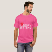 I Heart Sports Wedden T-shirt (Voorkant volledig)