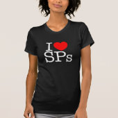 I Heart SPs Dark Vrouw T-Shirt (Voorkant)