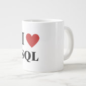 I Heart SQL Grote Koffiekop (Voorkant rechts)