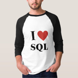 I Heart SQL T-shirt