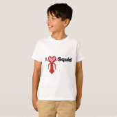 I Heart Squid T-shirt (Voorkant volledig)