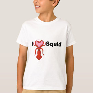 I Heart Squid T-shirt
