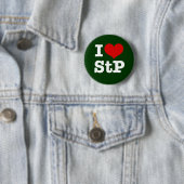 I Heart St. Paul / St. Peter Ronde Button 5,7 Cm (In situ)