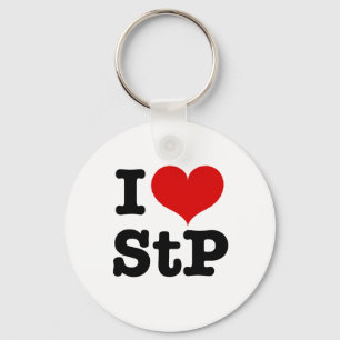 I Heart St. Paul / St. Peter Sleutelhanger