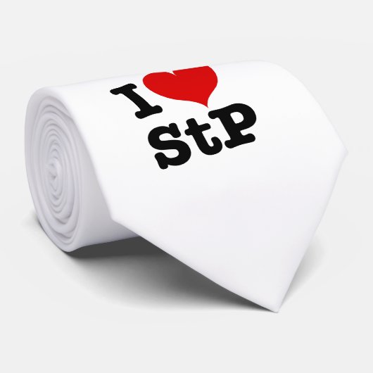 I Heart St. Paul / St. Peter Stropdas (Opgerold)