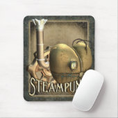 I Heart Steampunk Mousepad Muismat (Met muis)