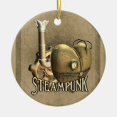 I Heart Steampunk Personalized Ornament (Voorkant)