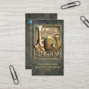 I Heart Steampunk Profile Cards Visitekaartje