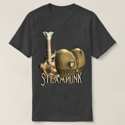 I Heart Steampunk T-shirt (Design voorkant)