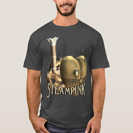 I Heart Steampunk T-shirt (Voorkant)