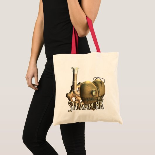 I Heart Steampunk Tote Bag (Voorkant (product))