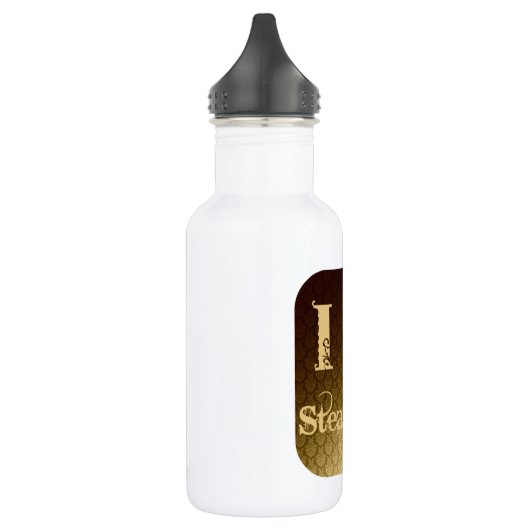 I Heart Steampunk Waterfles (Links)