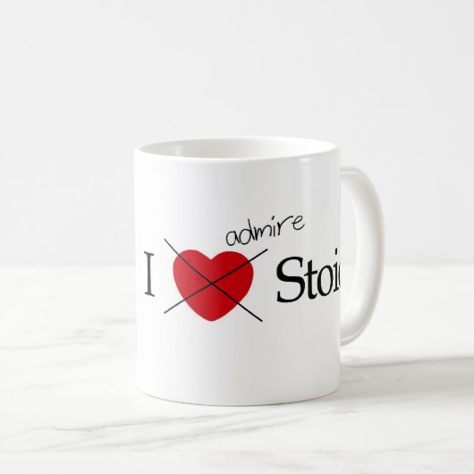 I Heart Stoics Mok (Voorkant rechts)