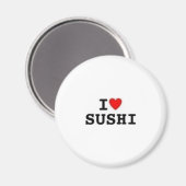 I Heart Sushi Magneet (Voorkant / Achterkant)