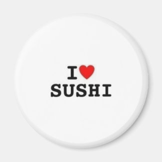 I Heart Sushi Magneet