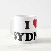 I Heart Sydney Australia Koffiemok (Voorkant links)