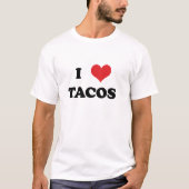 I Heart Tacos T-shirt (Voorkant)