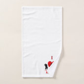 I Heart Tango Bad Handdoek (Handdoek)
