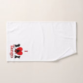 I Heart Tango Bad Handdoek (Handdoek)